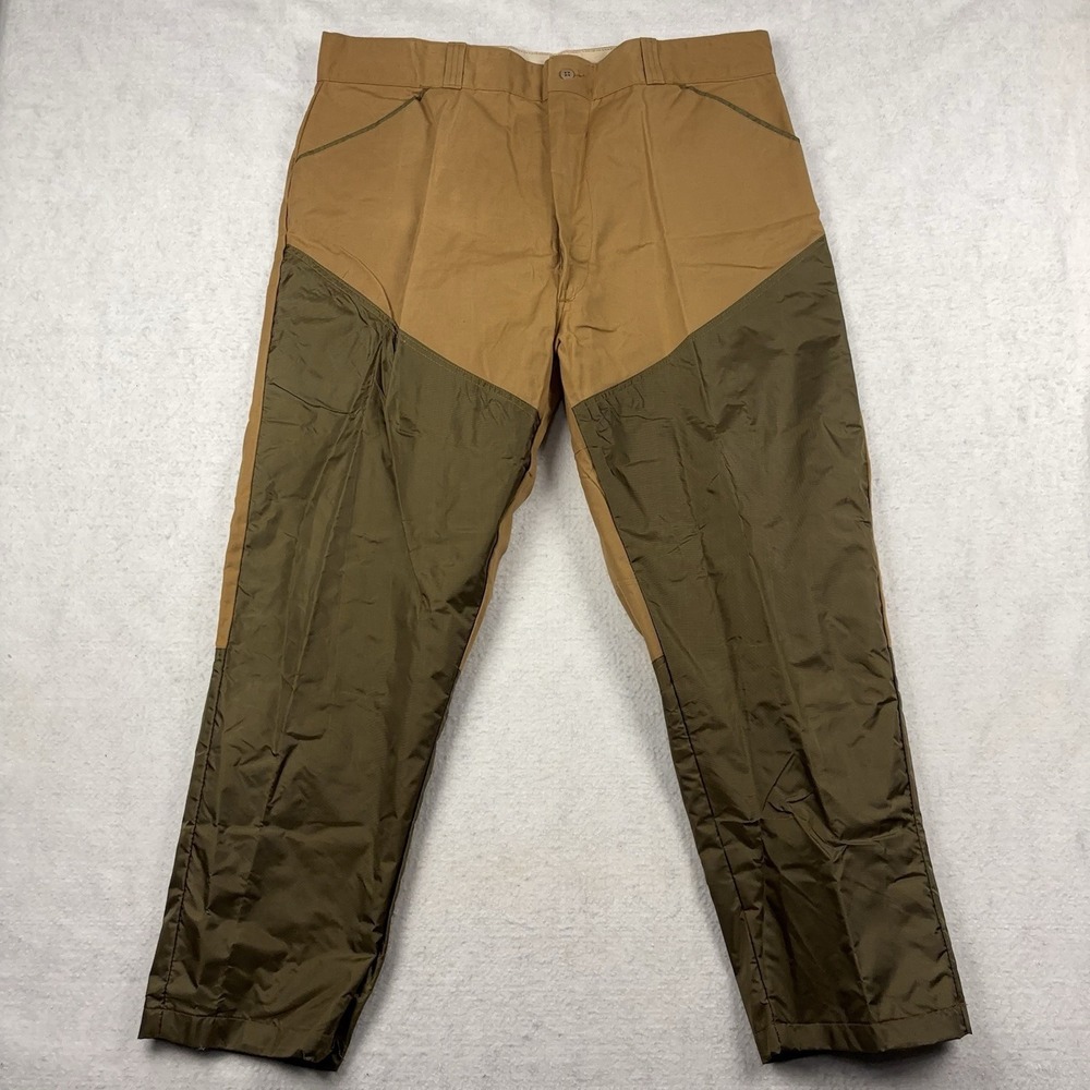 VTG Game Winner Upland Brush Pants Men's 40x29 Hunting Gorpcore Rugged Talon Zip